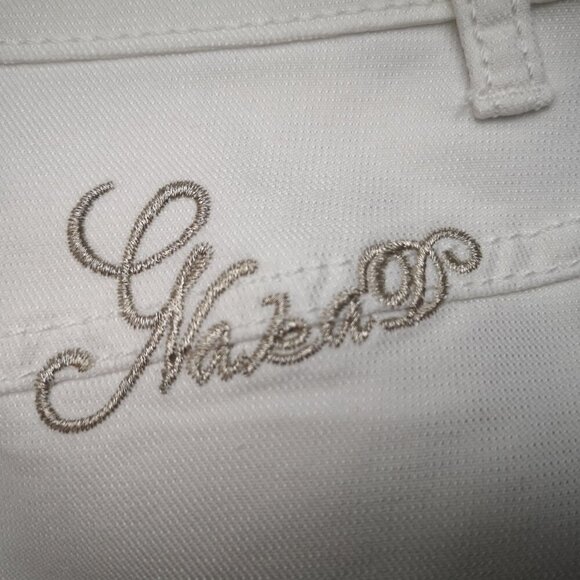 Nakad Ladies Size 13 White Zipper & Button Closure Lightweight Skirt - Picture 9 of 11